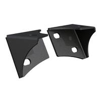 Supporto Luce per Cerniera Parabrezza - 2 Pezzi Supporto Cerniere Fuoristrada - PortaLuci Universale per Veicoli | Per ATV Motocross Dirt Bike Veicoli LED Lavoro Automobilistico