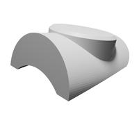 Supporto Luce per Garmin Edge Computer Ciclismo Lezyne 700XL Stampato 3D