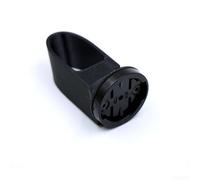 Supporto Luce Posteriore Carbonio Giant per tcr Gen10 Supporto | Carbonio leggero, compatibile per tcr Gen10, montaggio per pulito sotto sella, design aerodinamico nero(A)