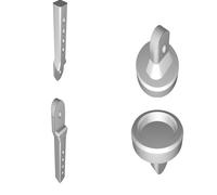 Supporto Magnete per Auto RC Stealth Body Mount 15mm Staffa Stampata 3D Kit