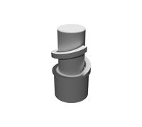 Supporto Magnete per Tappatrice Grifo Corona - Ricambio Stampato 3D Interno
