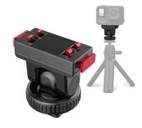 Supporto magnetico a sgancio rapido con adattatore per scarpa fredda per Insta 360 Ace/Ace Pro/Ace Pro 2, inclinazione regolabile a 75°, cuscinetto in silicone antiurto, vite da 1/4" e magnete forte