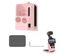 Supporto magnetico a ventosa per DJI Osmo Pocket3, adattatore ad angolo regolabile per DJI Osmo Pocket3 (rosa)
