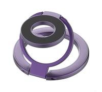 Supporto magnetico ad anello per telefono per una presa forte, progettato per l'uso in palestra e auto con caratteristiche regolabili (viola)