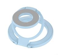 Supporto magnetico ad anello per telefono per una presa forte, progettato per l'uso in palestra e auto con caratteristiche regolabili (blu)
