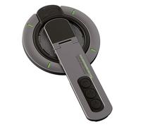 Supporto magnetico ad anello - supporto per telefono auto anello - supporto doppio lato forte portatile per auto palestra ufficio da viaggio Streaming