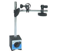 SUPPORTO MAGNETICO BASE MAGNETICA PORTA COMPARATORE CON REGOLAZIONE MICROMETRICA PER TORNIO