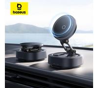 Supporto Magnetico Baseus per Telefono da Auto con Ventosa Girevole, Supporto Magnetico per iPhone 17 16, Montaggio Auto per Palestra/Guida