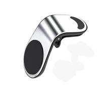 Supporto Magnetico Cellulare Auto per Maserati GranTurismo Folgore 2025, Porta Cellulare Auto Magnetico Magnetico Presa d'Aria Dell'Auto,Silver