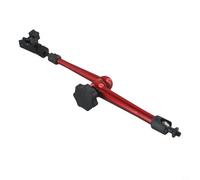 Supporto magnetico con braccio flessibile per indicatore di prova del quadrante, acciaio legato e meccanismo di chiusura centralizzata (tipo 1)