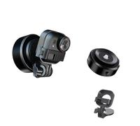 Supporto magnetico con staffa di montaggio per Insta360 Go Ultra Base con piastra posteriore magnetica rimovibile Supporto compatto con regolazione dell'angolazione verticale Accessori (Tipo 2)