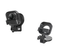 Supporto magnetico con staffa di montaggio per Insta360 Go Ultra Base con piastra posteriore magnetica rimovibile Supporto compatto con regolazione dell'angolazione verticale Accessori (Tipo 1)