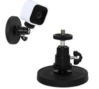 Supporto Magnetico con Vite 1/4, Senza Foratura,Staffe di Montaggio Magnetiche,Supporto per Fotocamera,Supporto Magnetico da Parete Compatibile con Anello Stick Up Cam/Eufy Cam/Arlo,Supermagnetismo