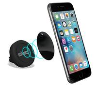 Supporto magnetico da auto per presa d'aria, compatibile con tutti i telefoni cellulari iPhone 6/6 Plus/5/5S/5C/4/4S, Samsung Galaxy S6/S5/S4/Note 4/3 e tutti gli altri smartphone e dispositivi GPS. Whozzu è il migliore supporto per telefono da auto + monta il telefono in modo rapido e sicuro e sicuro in un istante. con una mano