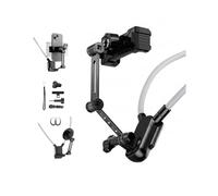 Supporto magnetico da collo per registrazione/streaming, supporto magnetico 4 in 1 e clip per il collo, per POV, Vlog, creatore di contenuti video, Ktichen, mani libere intorno al collo, per tutti gli