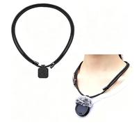 Supporto magnetico da collo per trasmettitore d'aria Insta360 Mic Pro/Mic, supporto magnetico sul petto con cordino da collo, supporto per collo a sgancio rapido per POV/Vlogging a mani libere