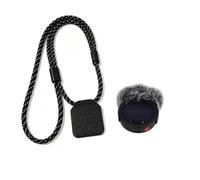 Supporto magnetico da collo per trasmettitore Insta360 Mic Pro, supporto magnetico per collo con cordino per collana a sgancio rapido per accessori Insta 360 Mic Pro