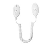 Supporto magnetico da parete per telecomando | portachiavi da parete, porta radio ventilatore a soffitto con molla per TV LED amera da garage frigorifero lavagna bianca