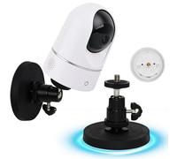 Supporto magnetico da parete senza trapano compatibile con Eufy Indoor Cam C210/C220/E30, Eufy IndoorCam E220 (P24), staffa di montaggio regolabile per telecamera di animali domestici/cani/bambini