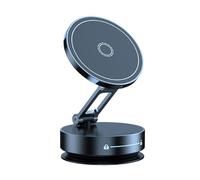 Supporto Magnetico Del Telefono Di Svuotamento Del Vuoto, Supporto Del Telefono Di Aspirazione Magnetica Per L'Automobile, In Una Griglia Di Parabrezza Pieghevole Per Parabrezza | Supporto Per