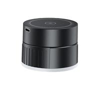 Supporto magnetico di aspirazione per telefono, supporto per cruscotto auto, 180° Rotatable Multifunctional Smartphone Bracket, 15W Wireless Mobile Cradle Charger, 1,46 x 2,36 pollici