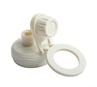 Supporto magnetico ergonomico per telefono e coperchio isolato, ideale per mantenersi idratati mentre si gode la vita all'aria aperta (bianco)