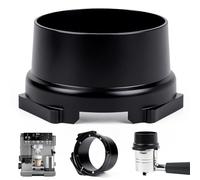 Supporto magnetico Funnel per Ninja Luxe Café Premier Series ES601 | Aggiornamento imbuto dosatore in lega di alluminio (nero)