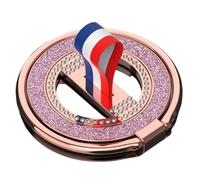 Supporto magnetico girevole a 360 gradi con design scintillante rosa brillante antistress per mani facile visualizzazione