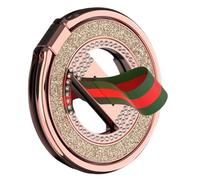 Supporto magnetico girevole a 360 gradi con design scintillante rosa brillante antistress per mani facile visualizzazione