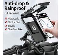 Supporto magnetico impermeabile per telefono, adatto per bicicletta elettrica, motocicletta, bici, borsa da navigazione telescopica e antpioggia Tagli UnicaABS