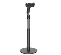 Supporto magnetico in alluminio per telefono con rotazione a 360 e altezza regolabile, progettato per l'uso sulla scrivania e la stabilità del dispositivo (stile MagicClip)