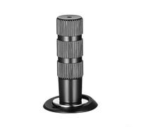 Supporto magnetico invisibile progettato per una protezione resistente della porta, funzionamento silenzioso e presa salda sui pavimenti per uso interno ed esterno (nero)