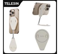 Supporto magnetico multifunzione per cellulare TELESIN 300 ° Supporto per telefono da tavolo con supporto per stabilizzatore per riprese con fotocamera per telefono con rotazione