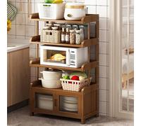 Supporto magnetico multistrato per microonde e libreria, capacità di carico 150 kg, ideale per cucina e bagno, 120 x 50 x 25 cm