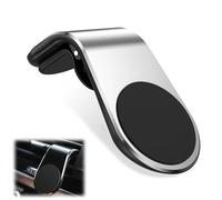 Supporto Magnetico per Auto per Alfa Romeo New Giulia GTA m, Porta Cellulare Regolabile 360° per Presa d'Aria Universale per Presa d'Aria,Silver