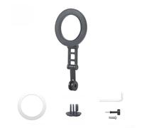 Supporto magnetico per bicicletta per Garmin & Action | Forte tenuta magnetica, alluminio leggero, smorzamento multi-angolo, compatibile con Garmin e action camera