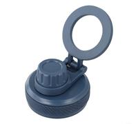 Supporto magnetico per bottiglia d'acqua con coperchio per bocca larga, copertura isolata per manico ergonomico per bottiglie da 12 a 60 once, parte superiore di ricambio in plastica per campeggio