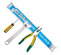 Supporto magnetico per cacciaviti - Organizer magnetico per attrezzi, per il montaggio a parete, per la conservazione di utensili elettrici, barra di organizzazione, pannello da lavoro montato