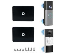 Supporto magnetico per campanello video ad anello a batteria/Plus 2026 (2a generazione), Tapo TD21/D210/D235, staffa di montaggio senza trapano per porte in ferro, supporto resistente alle intemperie