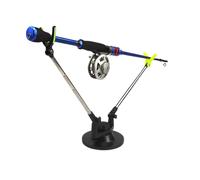 Supporto magnetico per canna da pesca durante la pesca, forte base magnetica, supporto per canna da pesca a mani libere per barca, kayak e pontile non include il palo della zattera