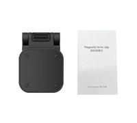 Supporto Magnetico per Cappuccio Ruotabile a 360° per Fotocamere Magnete Potente per Cappelli Zaini PC Compatto+ABS 1 Pz