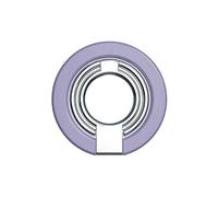 Supporto Magnetico per Cellulare Ad , Rotazione A 180, Impugnatura In Metallo Ultra Sottile per un Utilizzo con Una Sola Mano, Viola
