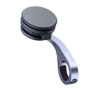 Supporto magnetico per cellulare da bicicletta, da montare sul manubrio - grigio