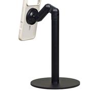 Supporto Magnetico Per Cellulare Da Scrivania - Dispositivo Magnetico Rotante a 360 Gradi - Supporto Telefono Regolabile In Altezza Da Scrivania,Per Live Streaming E Videoconferenze Su Tavolo