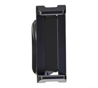 Supporto magnetico per cellulare in metallo ABS stabile | Fissaggio stabile, soluzione ideale per la palestra, compatibile con smartphone, nero, robusto