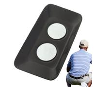 Supporto magnetico per cercatore di golf, clip per la vita, 6,1 x 3,34 cm, forte attacco magnetico, vestibilità sicura per tutte le cinture per uomini e donne, organizzazioni di attrezzi, nero e