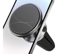 Supporto magnetico per cruscotto, clip per bocchetta di ventilazione 'auto, supporto compatto antiscivolo per smartphone, forte magnetica per una guida sicura, accessorio da viaggio per