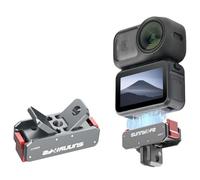 Supporto Magnetico per DJI Osmo Nano/Osmo 360/Action 5 Pro/4/3, Adattatore a Sgancio Rapido, Supporto in Alluminio Base Fissa con Staffa di Espansione per Fotocamera Sportiva