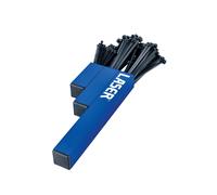 Supporto Magnetico Per Fascette A Cavo Laser Tools Con 200 Fascette 8795