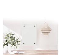 Supporto magnetico per foto in acrilico trasparente, perfetto per casalinghe e decorazioni per ufficio (5,5 x 8,2 cm)